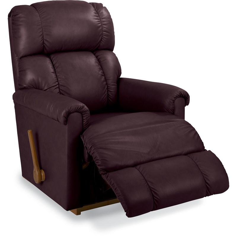 La Z Boy Pinnacle Leather Upholstery Rocking Recliner
