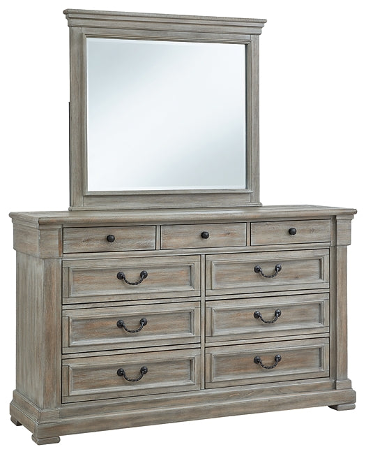 Moreshire Dresser and Mirror (8027133346109)