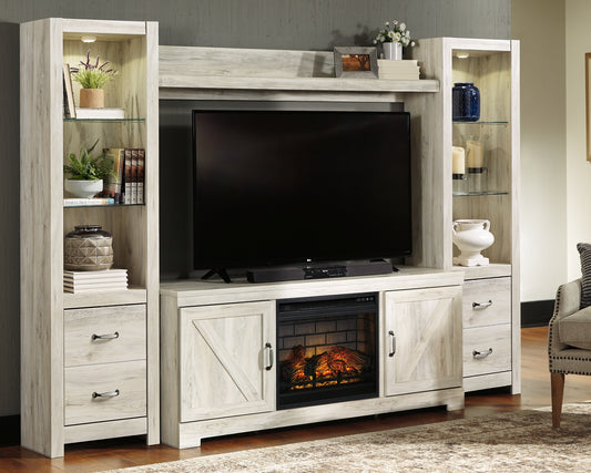 Bellaby 4-Piece Entertainment Center with Electric Fireplace (8026979467581)