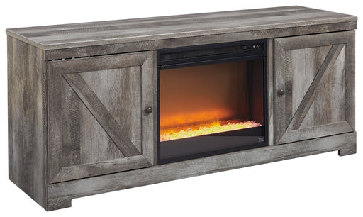 Wynnlow 63" TV Stand with Electric Fireplace (8027092025661)