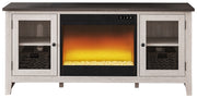 Dorrinson 60" TV Stand with Electric Fireplace (8027006173501)
