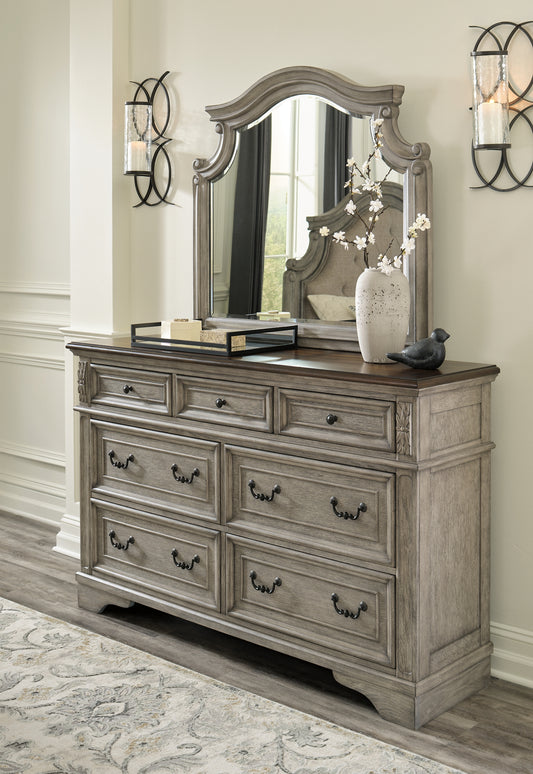 Lodenbay Dresser and Mirror (8027077443901)