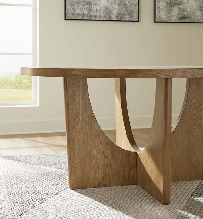 Dakmore Round Dining Room Table