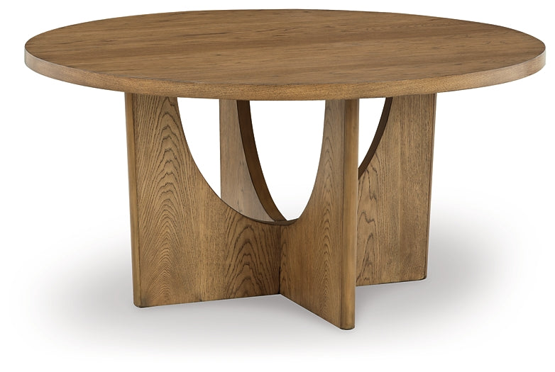 Dakmore Round Dining Room Table