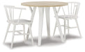 Grannen Dining Table and 2 Chairs (8027156676925)